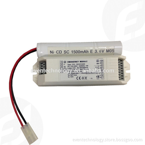 Emergency lamp high temperature battery 4.8V 4Ah D Ni-CD battery pack stick